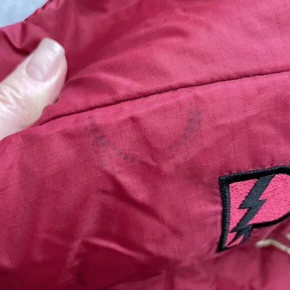 Vintage San Francisco 49ers Reversible Jacket Mens S Big Logo NFL Pro Player 90s - Picture 15 of 16